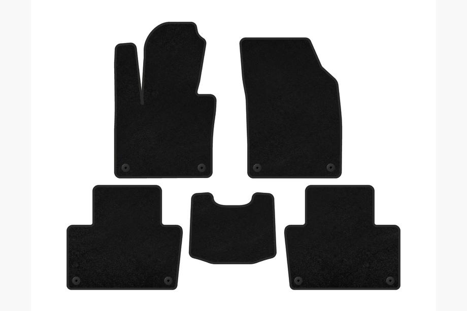 Volvo XC90 2015- Tapis de Sol Textile Premium (2020-, Noir) Image