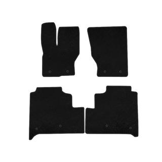 Tapis de sol textile Deluxe (Long, Noir)
