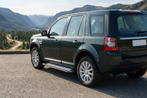 Land Rover Freelander II 2006–2014 Marchepieds Latéraux Rainbow (2 pcs, Aluminium) photo 1