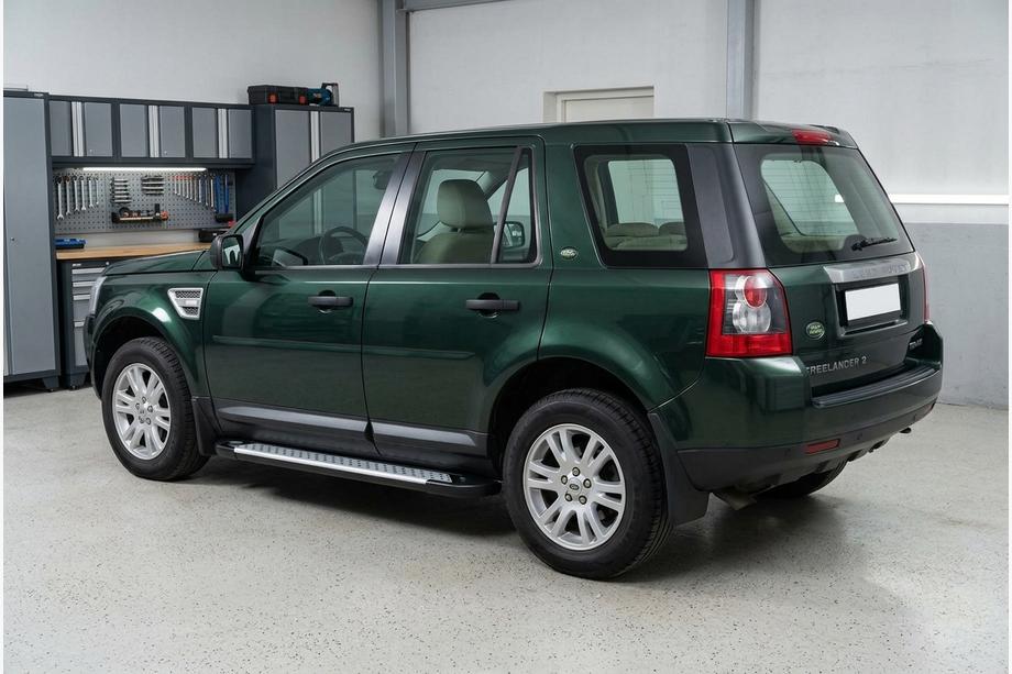 Land Rover Freelander II 2006–2014 Marchepieds latéraux Allmond Grey (2 pcs, aluminium) Image