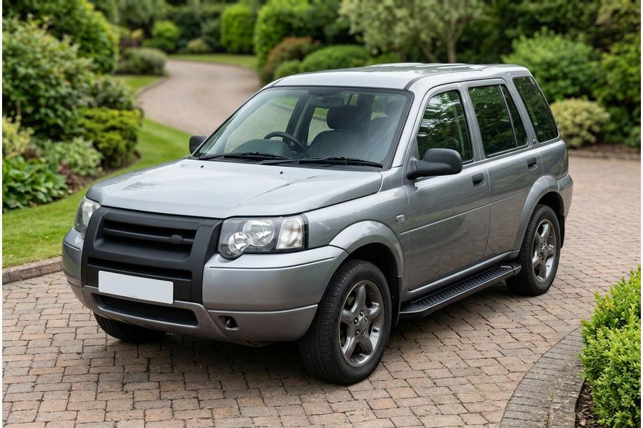 Land Rover Freelander I 1997-2006 Marchepieds Latéraux Allmond Black (2 pcs, Aluminium) Image