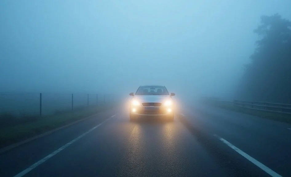 Comment doivent réagir les conducteurs sur la route par épais brouillard