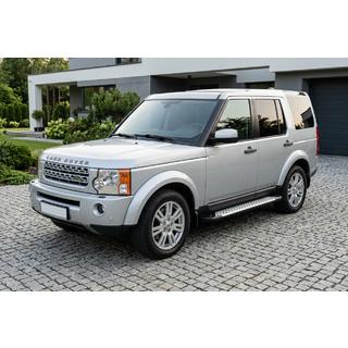 Marchepieds latéraux Allmond Grey (2 pcs, aluminium) Land Rover Discovery III 2004–2009 photo 1
