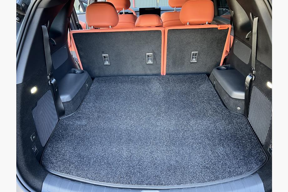 BYD Tang L 2025– Tapis de coffre textile Classic (7 places avec 3e rangée rabattue, Noir) Image