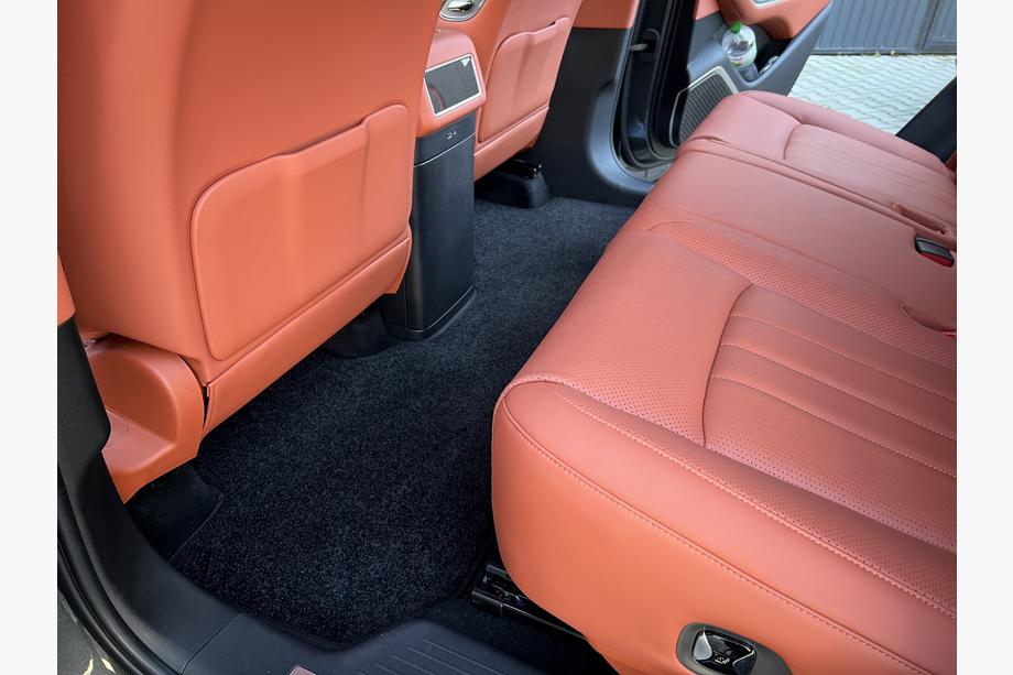 BYD Tang L 2025– Tapis de sol textile Premium (2 rangées, Noir) Photo 3