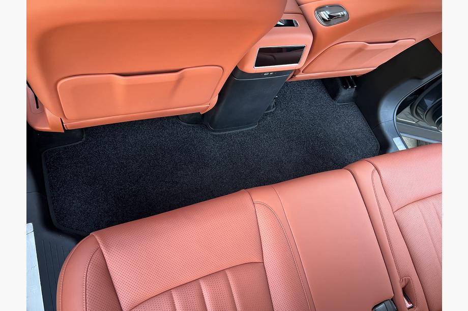 BYD Tang L 2025– Tapis de sol textile Deluxe (3 rangées, Noir) Photo 4