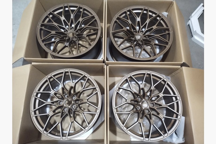 BMW 4 Series G22/23/26 2020- Jantes forgées OEM R19 R20 V5 (Lot de 4) Photo 5