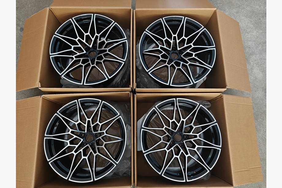 BMW 4 Series G22/23/26 2020- Jantes forgées OEM R19 R20 V6 (Lot de 4) Photo 6