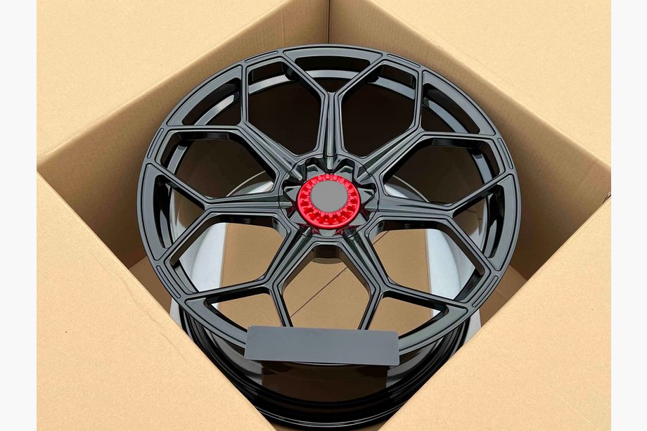 Lamborghini Aventador 2011-2022 Jantes forgées OEM R20 R21 V7 (lot de 4) Photo 2
