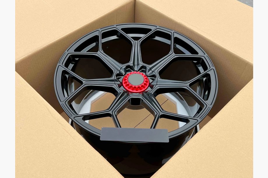 Lamborghini Aventador 2011-2022 Jantes forgées OEM R20 R21 V7 (lot de 4) Photo 3