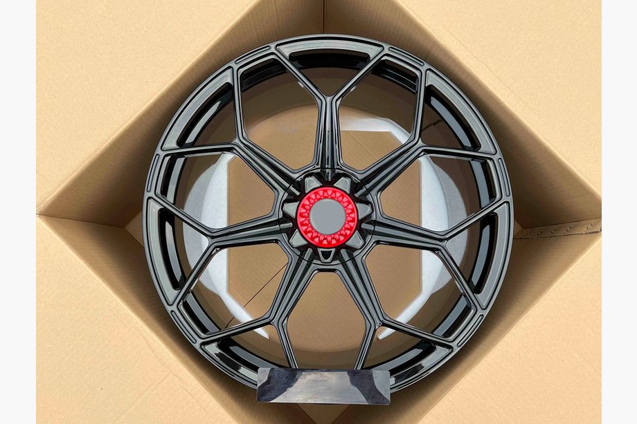 Lamborghini Aventador 2011-2022 Jantes forgées OEM R20 R21 V7 (lot de 4) Image