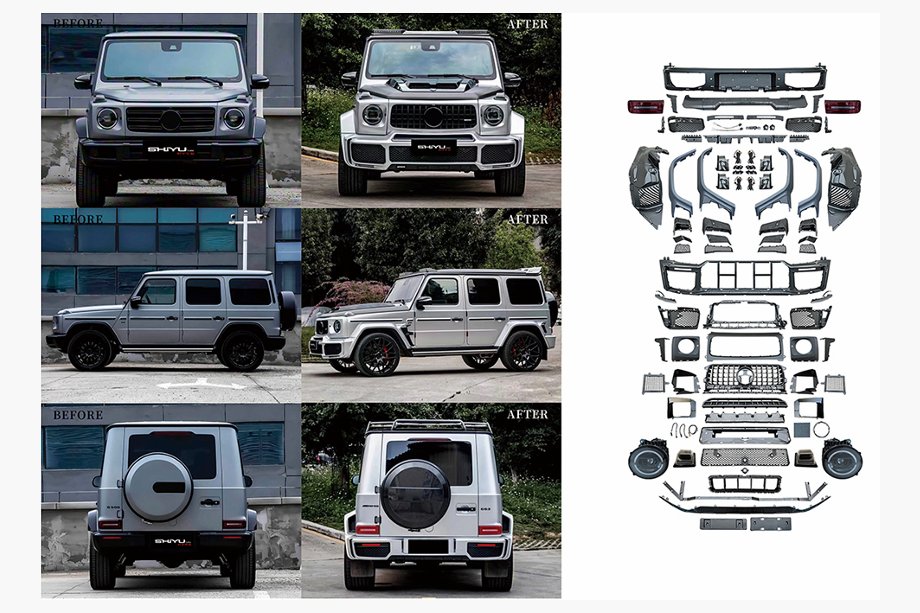 Mercedes G class W463 2018-2024 Kit restylage pour W465 2025 BRB Photo 1