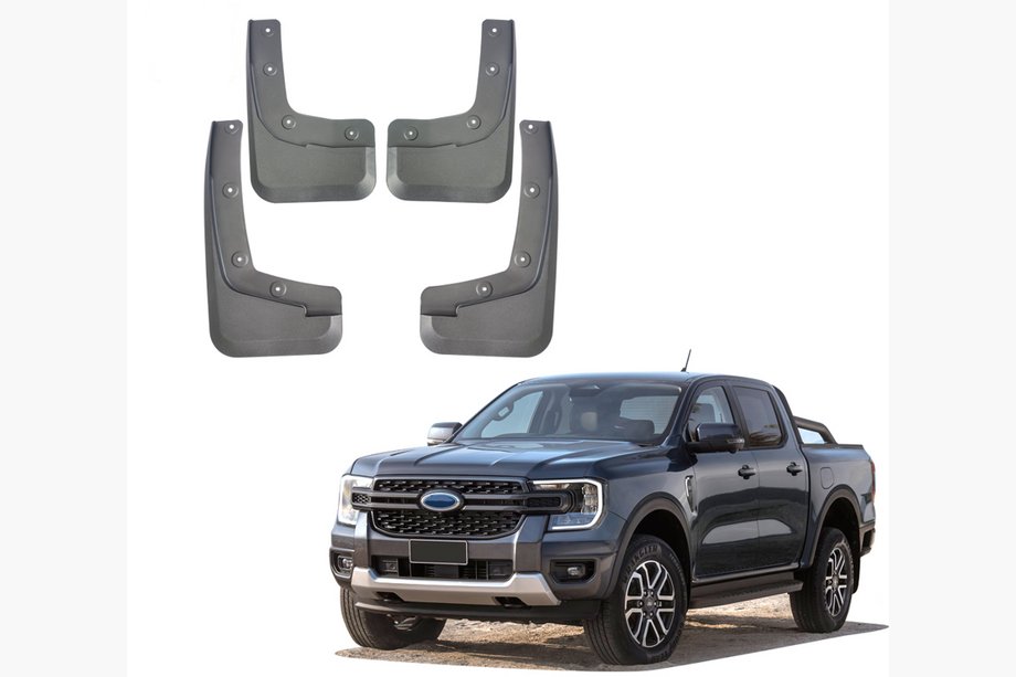 Ford Ranger 2022- Bavettes Premium (4 pcs) Image