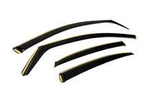 Audi A4 B8 2007-2015 Déflecteurs d’air de vitres à insertion (in-channel) Niken Luxury (Berline, 4 pcs) photo 3