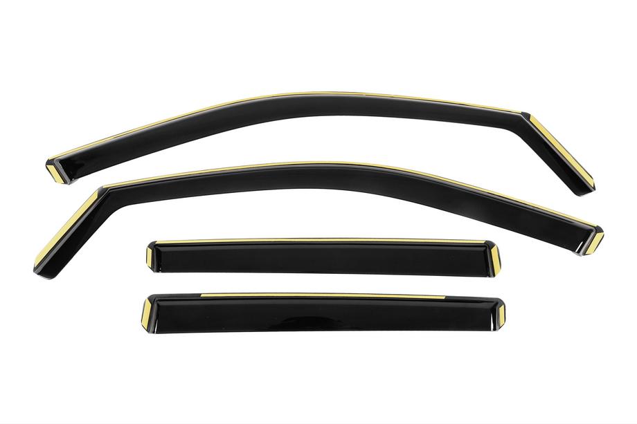 Skoda Scala 2018- Déflecteurs d'air encastrables Niken Luxury (4 pcs) Photo 1