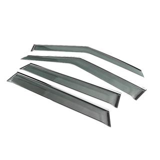 Deflecteurs de Vitres avec Moulure Chromee Niken Luxury (4 pcs) Range Rover Evoque 2012-2018 photo 2