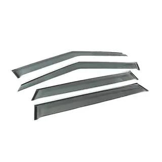 Deflecteurs de Vitres avec Moulure Chromee Niken Luxury (4 pcs) photo 3
