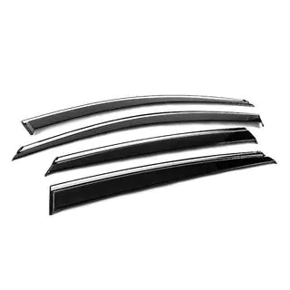 Deflecteurs de Vitres avec Moulure Chromee Niken Luxury (4 pcs) photo 3