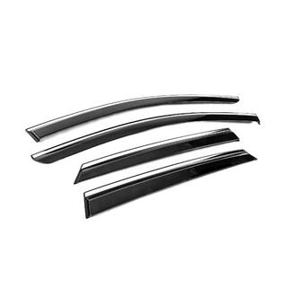 Deflecteurs de Vitres avec Moulure Chromee Niken Luxury (4 pcs) photo 3