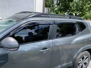 Renault Duster 2024- Deflecteurs de Vitres avec Moulure Chromee Niken Luxury (4 pcs) photo 5