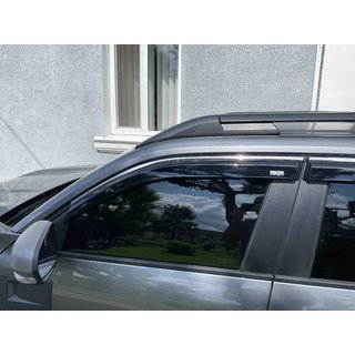 Deflecteurs de Vitres avec Moulure Chromee Niken Luxury (4 pcs) photo 3