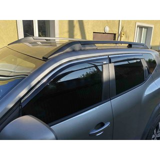 Deflecteurs de Vitres avec Moulure Chromee Niken Luxury (4 pcs) photo 1