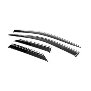 Deflecteurs de Vitres avec Moulure Chromee Niken Luxury (4 pcs) photo 2