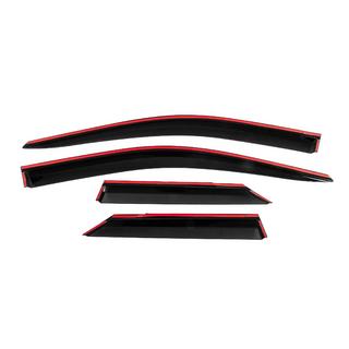 Deflecteurs de Vitres avec Moulure Chromee Niken Luxury (4 pcs) photo 4