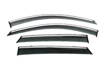 Buick Encore 2019- Deflecteurs de Vitres avec Moulure Chromee Niken Luxury (4 pcs) photo 1