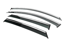 Buick Encore 2019- Deflecteurs de Vitres avec Moulure Chromee Niken Luxury (4 pcs) photo 2