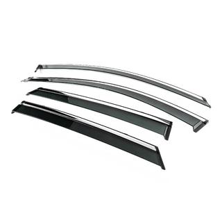 Deflecteurs de Vitres avec Moulure Chromee Niken Luxury (4 pcs) photo 2