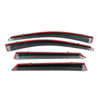 Deflecteurs de Vitres avec Moulure Chromee Niken Luxury (4 pcs) photo 4
