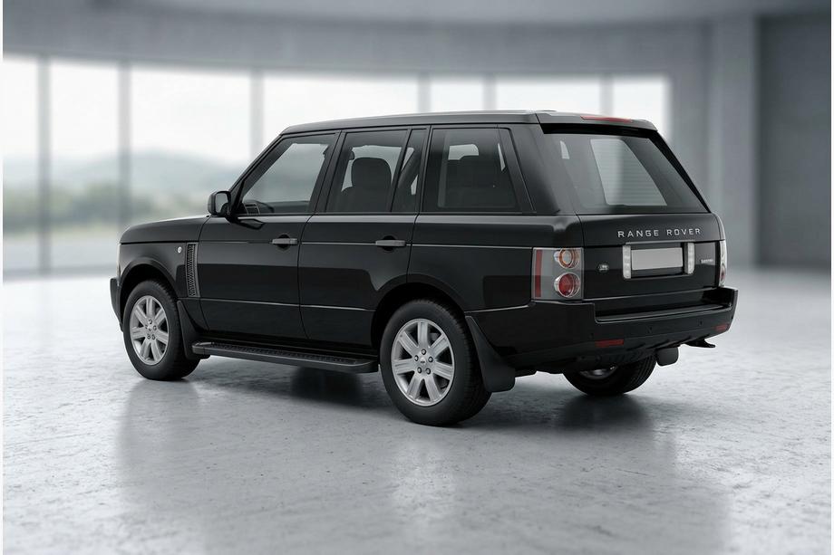 Range Rover III L322 2002-2012 Marchepieds Latéraux Allmond Black (2 pcs, Aluminium) Image