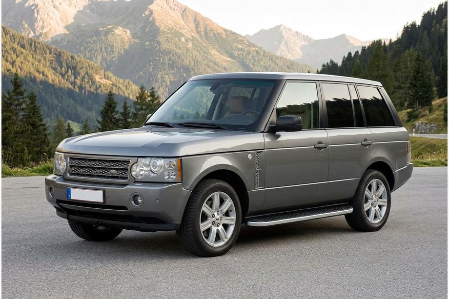Range Rover III L322 2002-2012 Marchepieds Latéraux Tayga Grey (2 pcs, Aluminium) Image