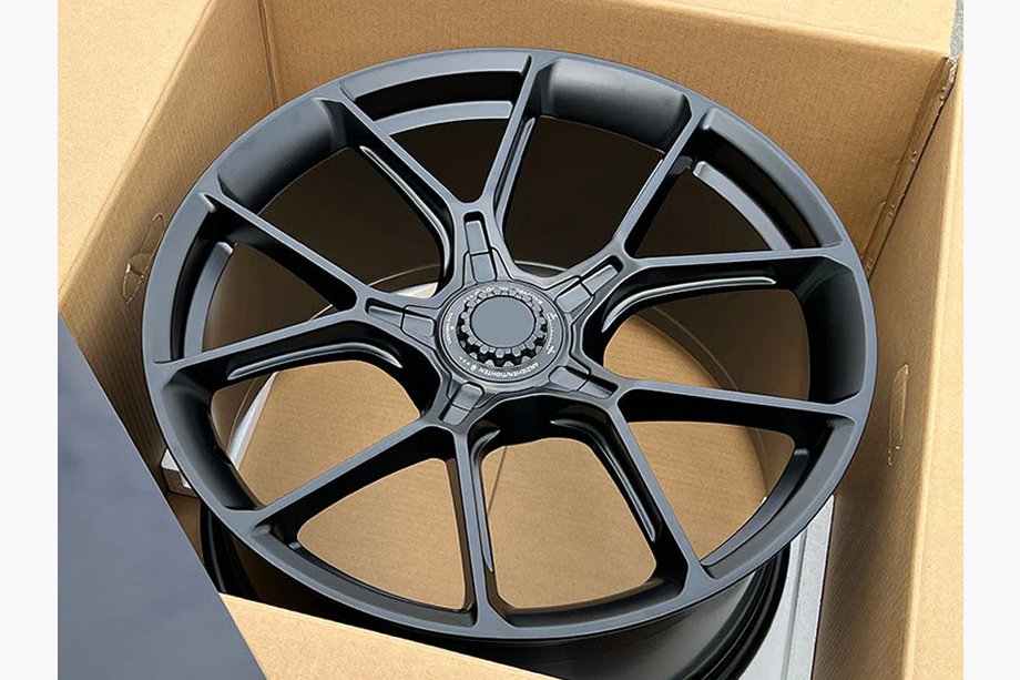 Porsche 911 (992) 2018– Jantes forgées OEM R20 R21 V8 (Lot de 4) Photo 3