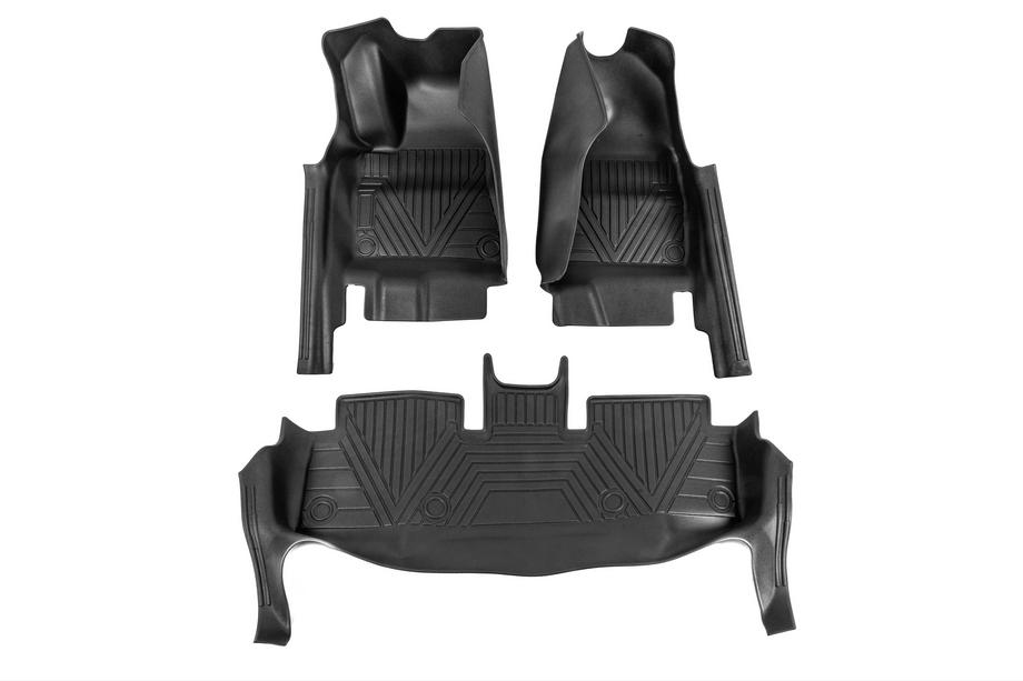 Tesla Model 3 2017- Tapis en Caoutchouc Niken Luxury 3D (3 pcs) Image