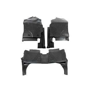 Tapis en caoutchouc Niken Luxury 3D (Pour moteur thermique, lot de 3) Toyota Corolla 2013-2019 photo 2