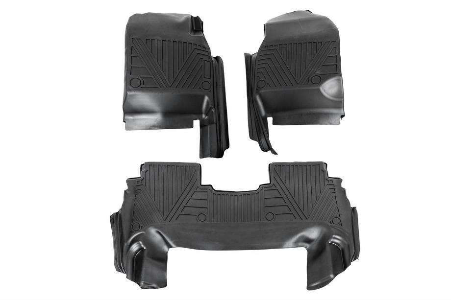 Toyota Land Cruiser 100 1998-2007 Tapis en Caoutchouc Niken Luxury 3D (3 pcs) Photo 4