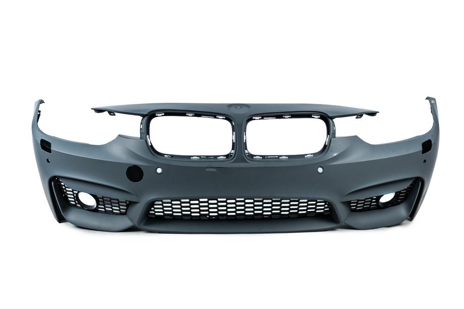 BMW 3 Series F30/F31 2012-2019 Pare-chocs avant style F80 M3 (pour antibrouillards) Image