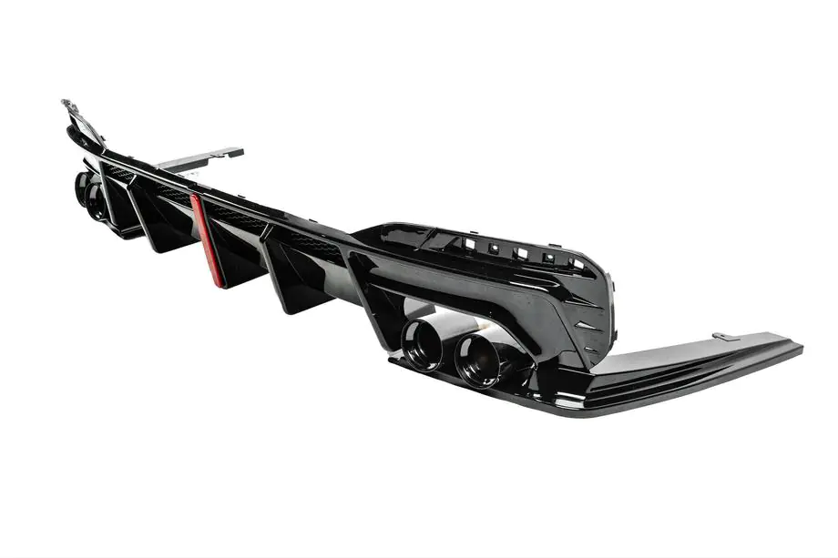 BMW Série 5 G30/G31 2017–2023 Diffuseur arrière avec embouts d’échappement style BMP (pour M-Sport/M5 F90) Photo 4