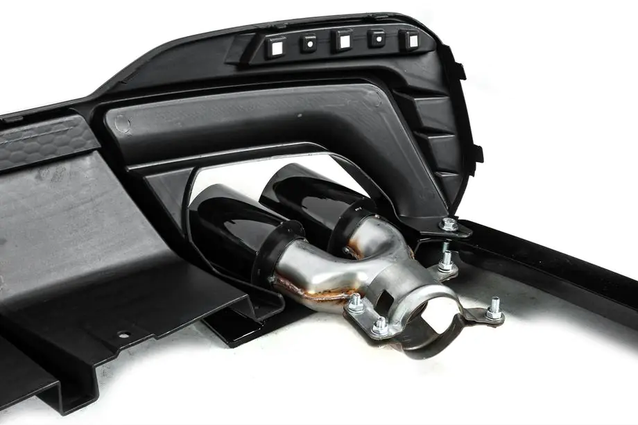 BMW Série 5 G30/G31 2017–2023 Diffuseur arrière avec embouts d’échappement style BMP (pour M-Sport/M5 F90) Photo 15