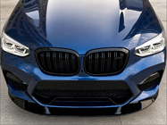 BMW X3 G01 2018- Lame avant 3D (pour F97 2018-2022, noir brillant) photo 2