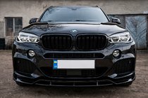 BMW X6 F16 2014-2019 Lame de Pare-chocs Avant Black Warrior (pour M-Sport) photo 1