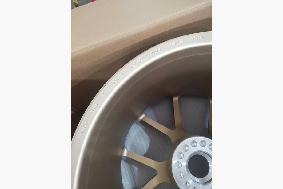 Porsche 911 (991) 2011–2019 Jantes forgées OEM R20 R21 V15 (Lot de 4) Photo 10