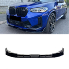 BMW X4 G02 2018- Lame avant (pour F98 2022-2024, noir brillant) photo 8