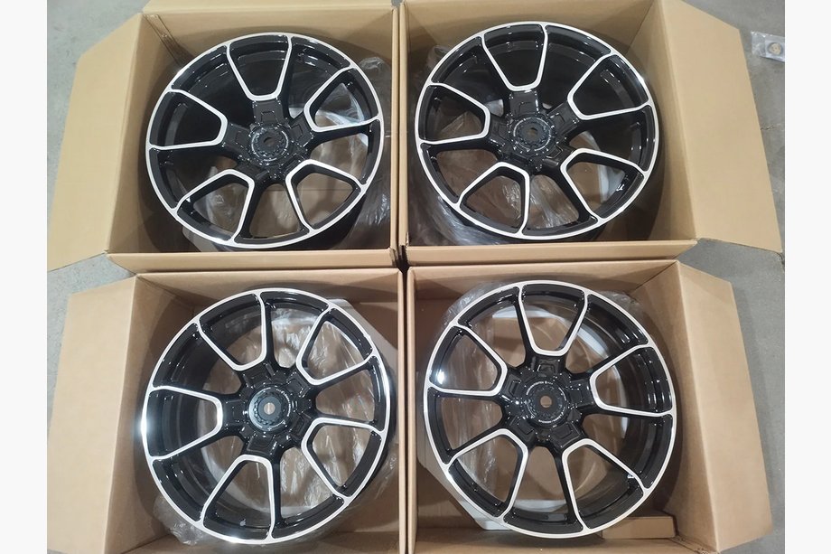 Porsche 911 (992) 2018– Jantes forgées OEM R20 R21 V34 (Lot de 4) Photo 8