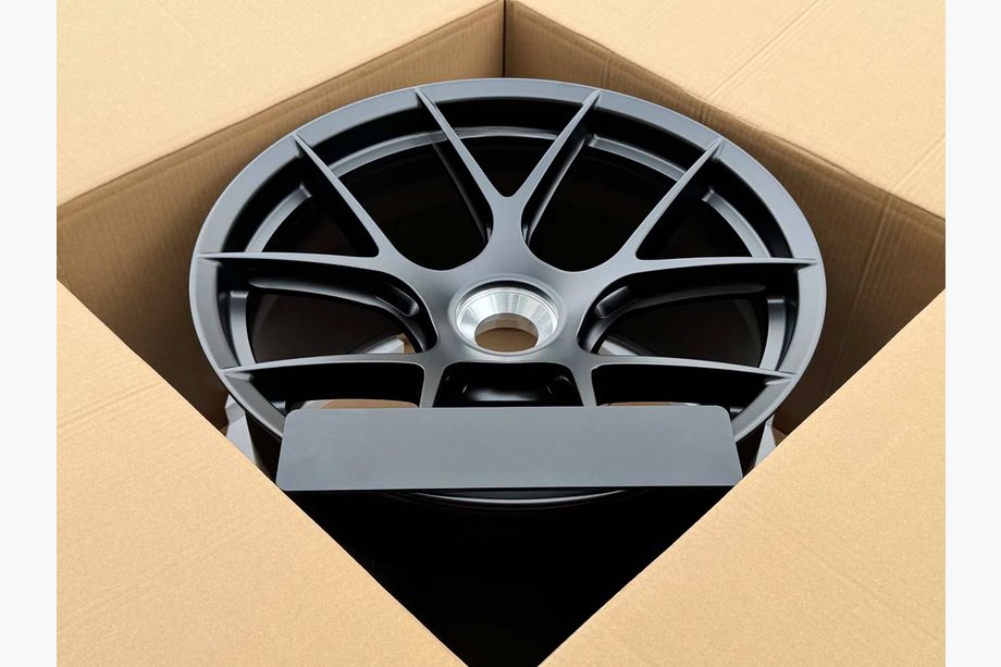 Porsche 911 (992) 2018– Jantes forgées OEM R20 R21 V43 (lot de 4) Photo 4