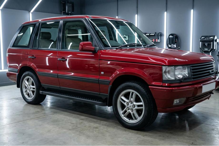 Range Rover II P38A 1997-2002 Marchepieds Latéraux Allmond Black (2 pcs, Aluminium) Image