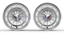 Chevrolet Bel Air 1961–1964 Jantes forgées OEM R18 R20 (Lot de 4) photo 8