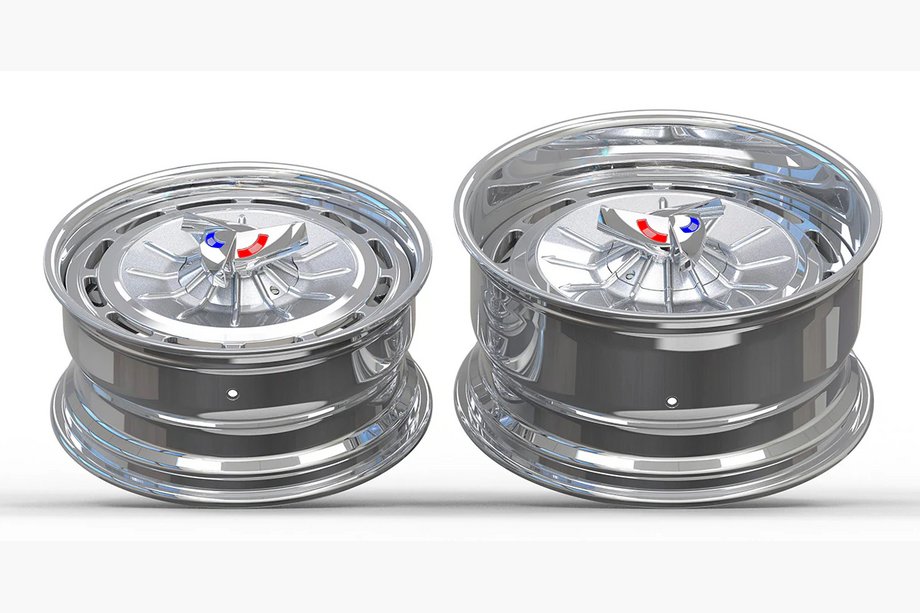 Chevrolet Impala 1961–1964 Jantes forgées OEM R18 R20 (Lot de 4) Photo 9